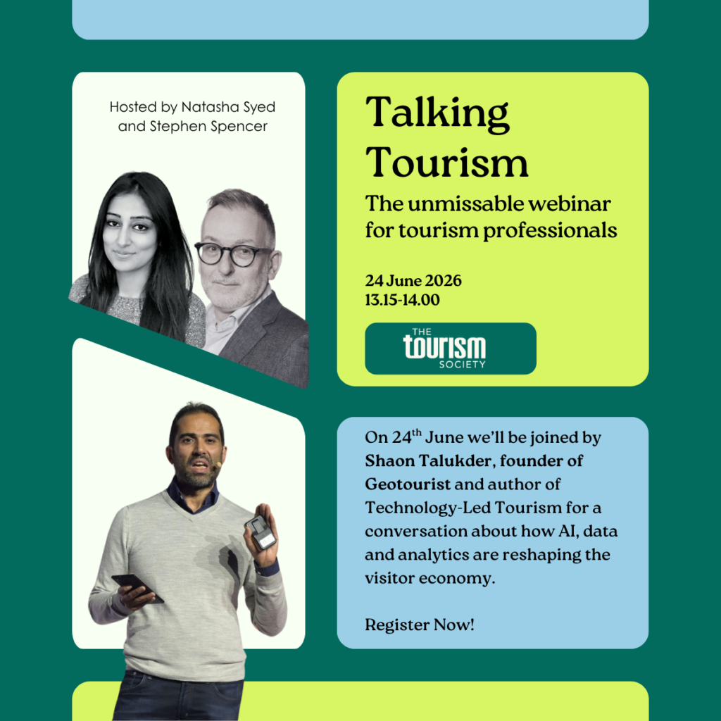 Talking Tourism The unmissable webinar for tourism professionals